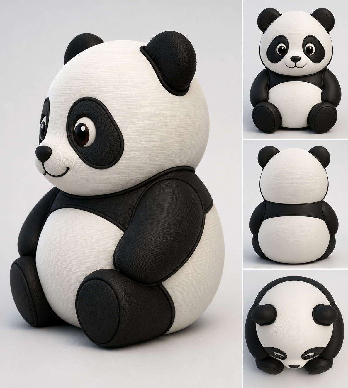 Black And White Panda = Big C Productions !