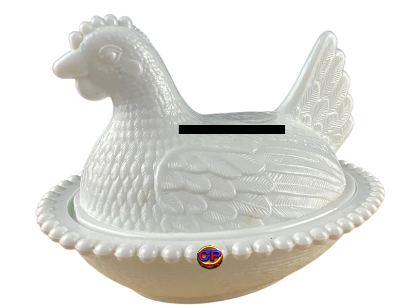 Nested  Hen Business Card Holder